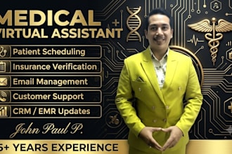 be your medical virtual assistant