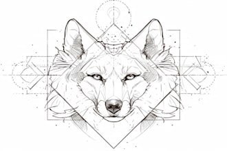 create an individual tattoo sketch