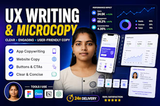 do expert UX writing and app microcopy