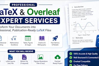 convert PDF handwritten or any format to latex overleaf or texstudio