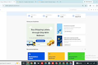 be your walmart VA for dropshipping expert and wfs manager