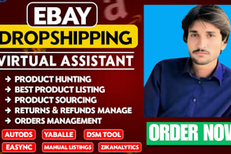 do ebay listing and account management
