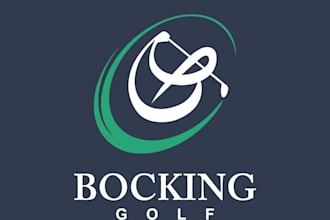 create a golf tournament logo