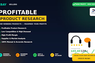 find profitable ebay products with fast product hunting
