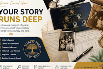 research your african american ancestry genealogy records professionally