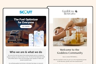 design a professional hubspot email template newsletter