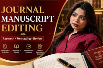 edit proofread your research manuscript and paper urgently
