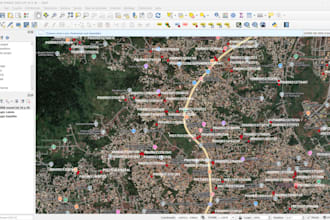 create professional gis map using arcgis and qgis