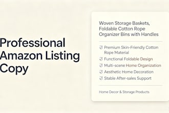 write optimized amazon product listings