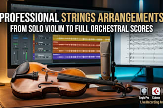 write professional strings arrangements for your song or project