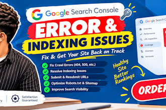 google search console errors and indexing issues