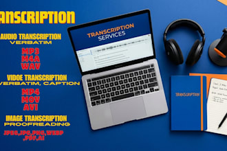 do accurate audio and data transcription