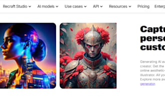 develop ai avatar influencer web app ai model saas website