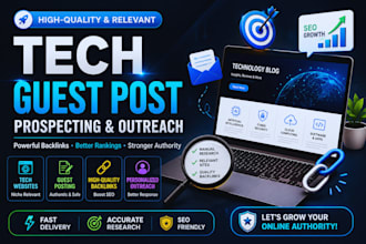 find tech websites for guest posts and high quality tech backlinks