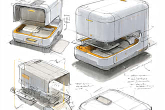 visualize your product with expert design sketches