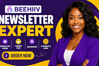 create beehiiv newsletter design beehive landing page beehiv ai email automation