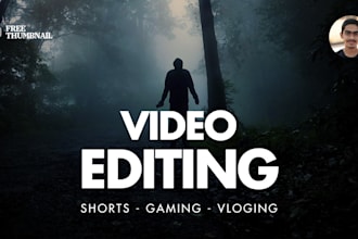 do gaming, shorts, vlog video editing for social media