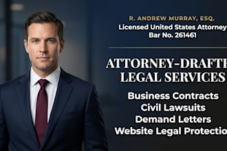 draft bulletproof shareholder and investor agreements as a US attorney