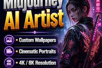 create custom hyper realistic ai art and 4k wallpapers using midjourney