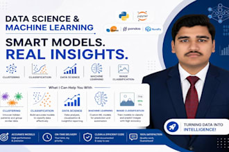 do ml project, classification, image classification, clustering, data science