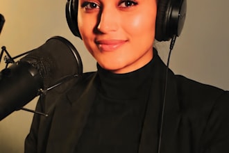 do a female moroccan darija voice over