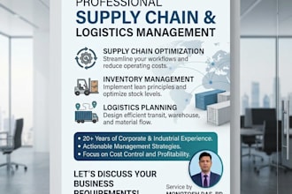 optimize your supply chain and logistics management