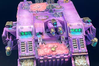 paint your minis to life in the grimdark universe