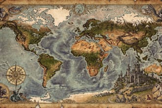 make a fantasy map for your dnd game