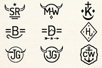 create minimalist ranch, farm , western and cattle brand logo