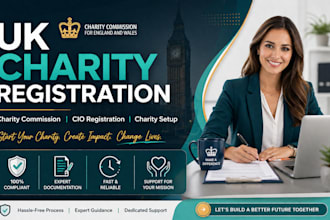 register UK charity with charity commission, setup cio, cic, or nonprofit