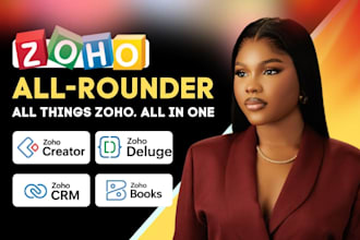zoho consultant trainer zoho va zoho survey zoho deluge creator fix zoho issue