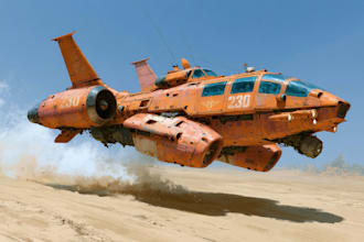 draw concept art of vehicle, environment or anything