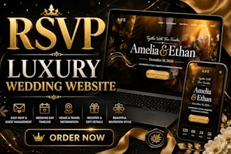 build a wedding invitation website