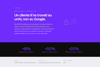 design and develop a business website