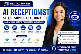create ai voice sales and support for you