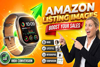 design amazon listing images, infographics and  aplus content