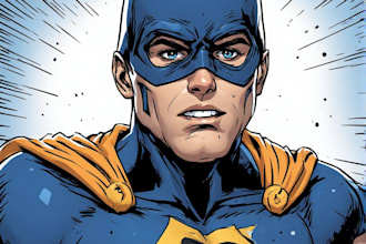 do a superhero comic