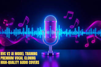 create custom rvc ai voice models and ai voice covers