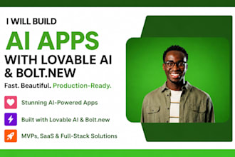 build ai apps with lovable ai bolt new and claude code