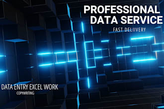 professional data entry and high quality content writing