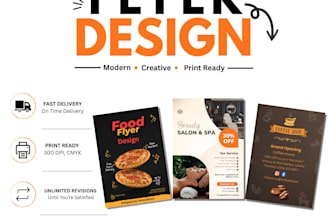 design professional canva flyers and posters
