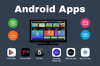 rebrand and customize your iptv android app apk with admin panel