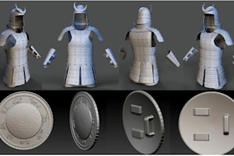 design a 3d printable helmet or mask, stl for cosplay and halloween mask