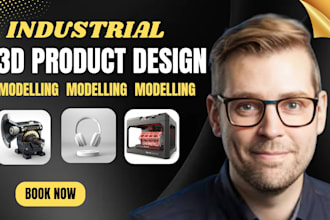 do 3d product design, 3d cad design and realistic product rendering