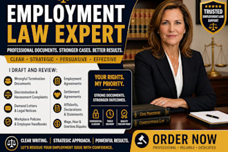 handle wrongful termination, workplace discrimination, and harassment cases