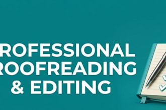 professionally translate and proofread english documents