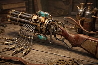 design unique weapons illustrations