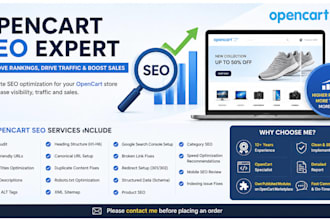 complete opencart SEO for higher google rankings