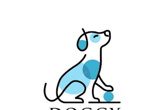 design custom pet logo design dog, cat, animal branding