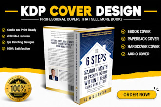 book cover design, ebook cover, kdp book cover